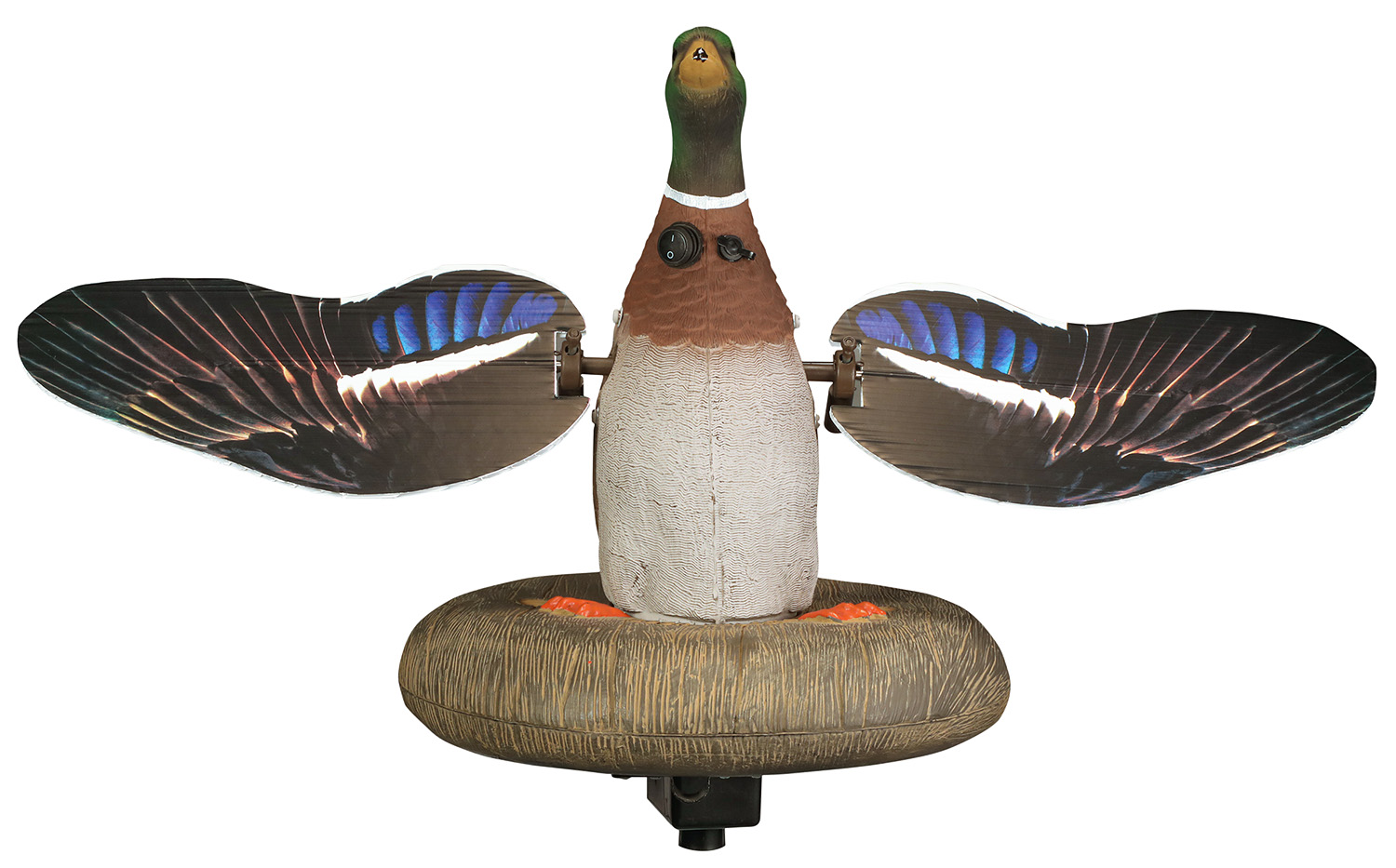 Higdon Outdoors 53072 XS Floating Flasher Mallard Drake Species Multi Color