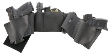 Galco UWBKSM2 UnderWraps 2.0 Black Small Leather/Nylon Handgun