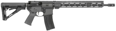 Midwest Industries MIFN16CRM14 Lightweight 223 Wylde 16" 30+1 Black Hard Coat Anodized Rec with 14" M-Lok Black 6 Position Magpul CTR Stock Black Magpul MOE Grip Right Hand