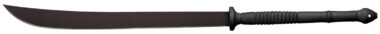 Cold Steel CS97THAMS Thai  22" Black Matte Baked-On Anti Rust 1055 Carbon Steel Blade/ Flat, Oval Black w/Steel Guards Polypropylene Handle 36.50" Long Includes Sheath