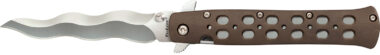 Cold Steel CS-26SK4 Ti-Lite  4" Folding Plain Kris AUS 10A Steel Blade/Flat Dark Earth Griv-Ex Handle