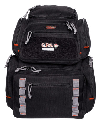 GPS Bags 1712BPB Pistolero  Black/Gray Holds 5 Handguns