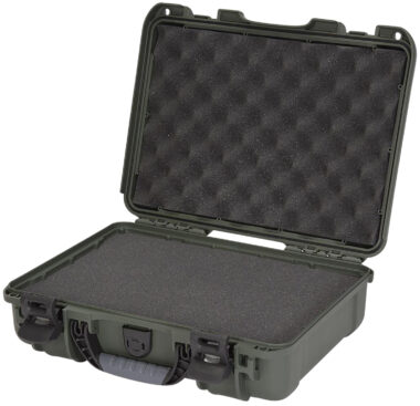 Nanuk 9101006 910  Waterproof Olive Resin w/ Foam Padding&Airline Approved