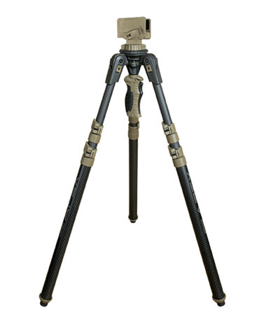 Primos 65900 Trigger Stick Apex Tripod made of Aluminum with Carbon Fiber/Flat Dark Earth Accent Finish, 28"-62" Vertical Adjustment & Rubber Feet