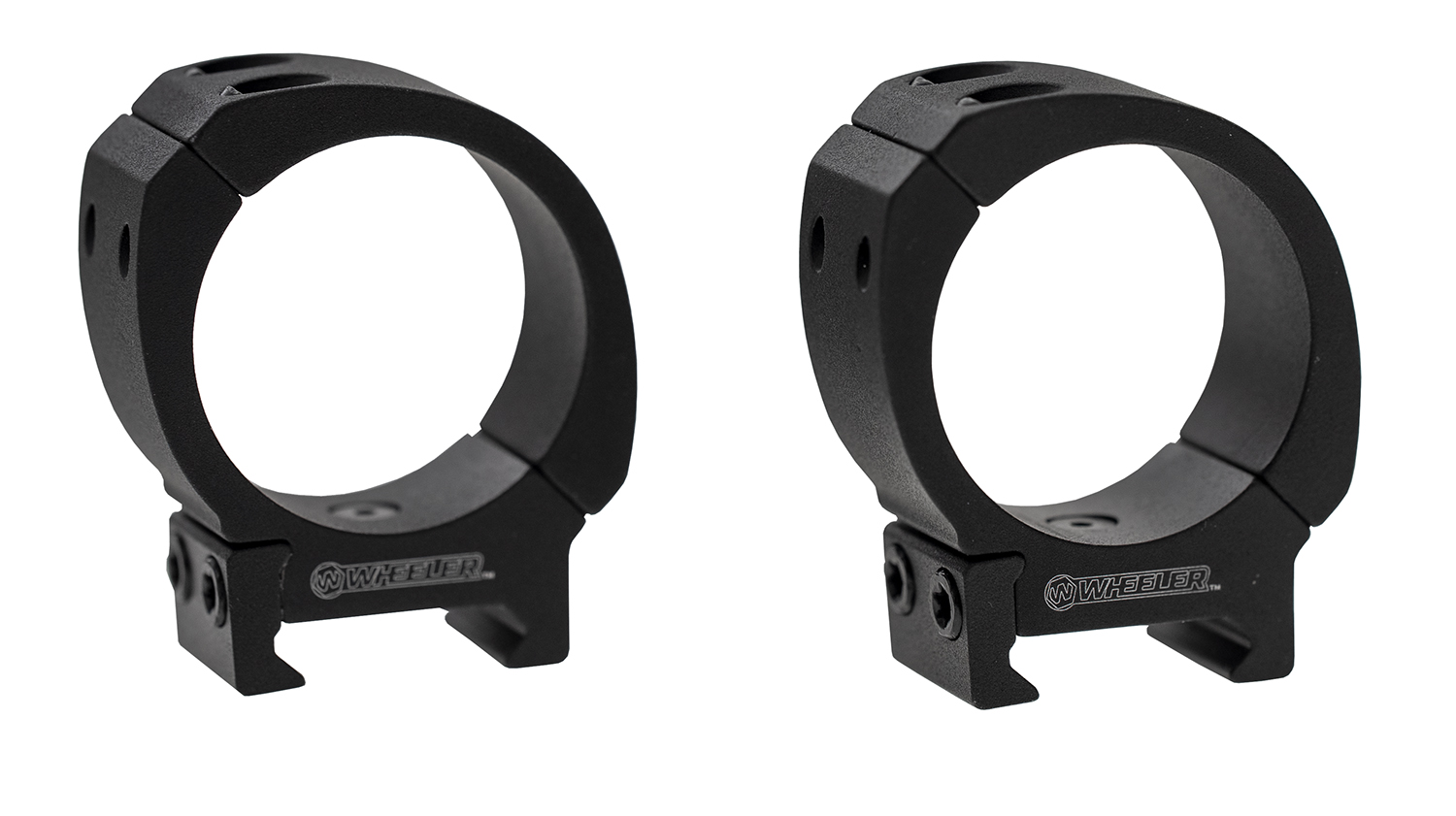 Wheeler 1133755 Sporter Scope Rings Black 34mm High