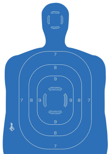 EZ-Aim 15579 Splash Reactive Silhouette Kit  Paper 23" W x 35" H Self-Adhesive