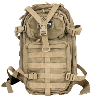GPS Bags T1611BOB Tactical Bugout Bag Backpack Tan 600D Polyester 2 Handguns