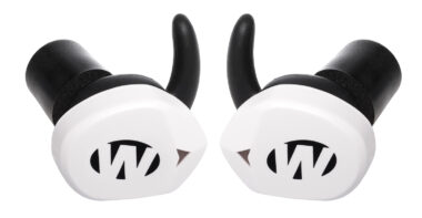 Walker's GWPSLCR2BTWHT Silencer BT 2.0 Electronic Ear Buds Sports South Exclusive White Polymer