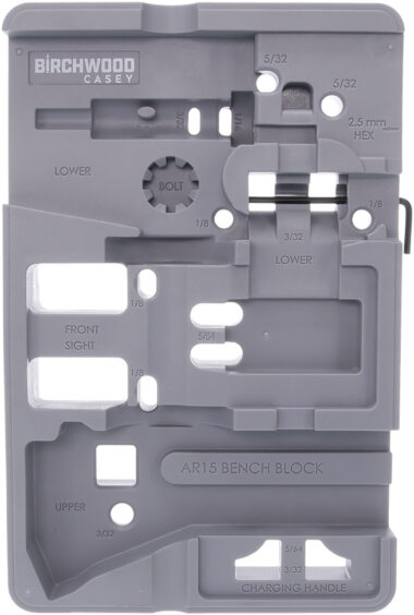 Birchwood Casey ARBENCH-BLOCK Bench Block Gray AR-15