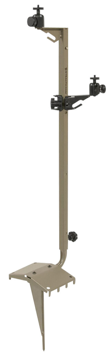 Stealth Cam STCCSMP Mounting Post  Tan Steel 29-49" High