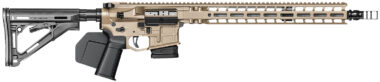 Radian Weapons R0601 Model 1 Carbine *CA Compliant 223 Wylde 10+1 16", FDE Billet Rec/M-Lok Handgaurd, Paddle Grip & Fixed CTR Stock, Dead Air Keymo Flash Hider, Ambi Controls, Vertex Trigger