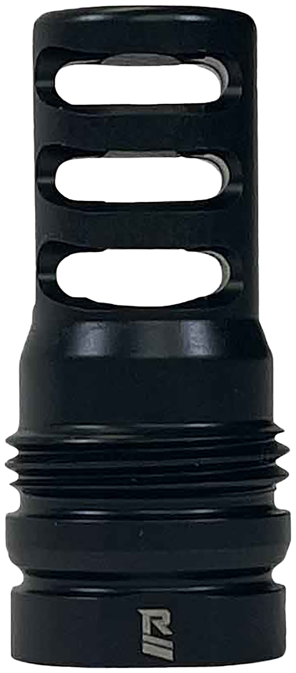 Rugged Suppressors MB026 3 Port Brake 338 Cal (8.6mm), M18x1 tpi, Dual Taper Locking System, Fits R.U.M. Mount