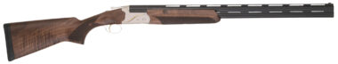 TriStar 33138 Trinity II Full Size 410 Gauge Break Open 3" 2rd 28" Black Over/Under Vent Rib Barrel, Acid Etched w/24K Gold Inlay Stainless Steel Receiver, Fixed Turkish Walnut Stock, Right Hand