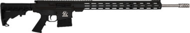 Great Lakes Firearms GL10243SSBLK AR-10  243 Win 5+1 24" Stainless Threaded Barrel, Black Aluminum Receiver w/Picatinny Rail, M-LOK Handguard, Adjustable Stock, Mil-Spec Grip, Right Hand