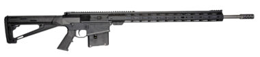 Great Lakes Firearms GL10LA30-06SSBLK AR-10  30-06 Springfield 5+1 24", Black, 20" M-Lok Handguard Fixed Hogue OverMolded Stock, A2 Grip, Muzzle Brake