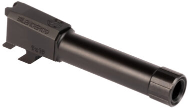 SilencerCo AC2290 S&W  9mm Luger 3.50" Threaded Black Nitride Stainless Steel, Fits S&W M&P Shield