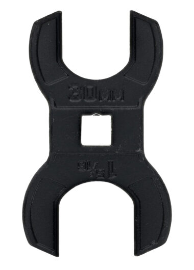 Wheeler 1199467 Barrel Nut Crowfoot Wrench Black Steel