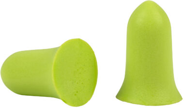 Allen 4128 Tapered Foam Ear Plugs 32 dB Lime Green 50 Pair