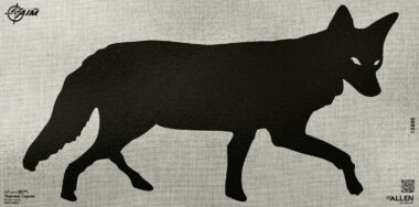 EZ-Aim 15800 Coyote Adhesive Thermal ID Paper 24" x 12" Black/Gray