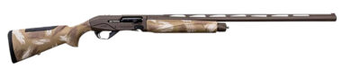 Weatherby XSL2028MAG Sorix Full Size 20 Gauge Semi-Auto 3" 2+1 28" Burnt Bronze Cerakote Vent Rib Barrel & Drilled & Tapped Steel Receiver, Slough Camo Synthetic Stock w/Adj Shim, Ambidextrous