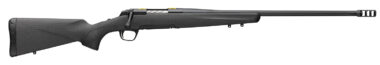 Browning 035602211 X-Bolt Pro Full Size 243 Win 4+1 22" Matte Blued Fluted Sporter SR Barrel, Blued Drilled & Tapped/X-Lock Mount Steel Receiver, Black Fixed Synthetic Stock