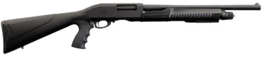 Chiappa Firearms 930294 301  Full Size Frame 12 Gauge Pump 3" 4+1 18.50" Black Steel Barrel, Black Aluminum Receiver, Black Fixed Synthetic Stock, Black Polymer Grip