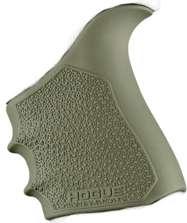 Hogue 17051 Grip Sleeve Handall Beavertail OD Green Rubber