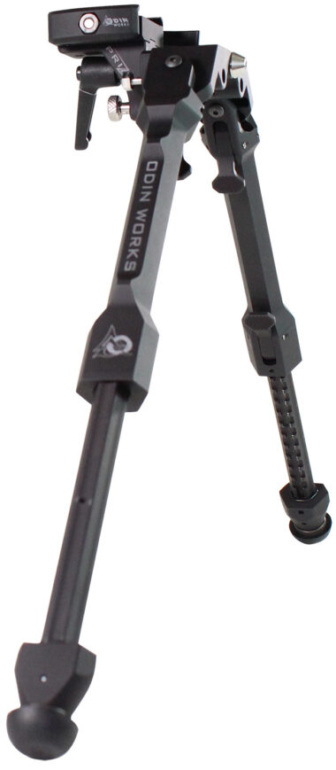 Odin Works BPPRIZMARCABLK Precision Bipod Arca Black 4.0"-14.50" 6061 Aluminum/303 Stainless Steel