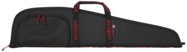 Ruger 27140 Rifle Case 40" Black Endura w/ Red Ruger Logo Accessory Pocket & Foam Padding