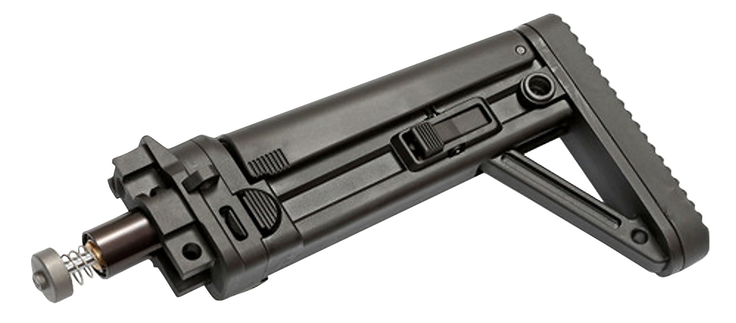 B&T Firearms 361639 MBT Black Polymer Adjustable Folding Fits APC 9/40/45