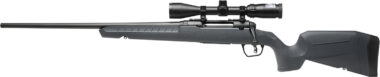 Savage Arms 32206 Axis 2 XP Combo Full Size 243 Win 4+1 22" Black Sporter Barrel, Black Carbon Steel Receiver Drilled & Tapped, Gray Fixed Synthetic Stock, Weaver 3-9x40mm Scope, Left Hand