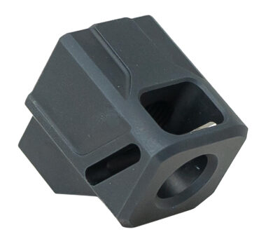 Faxon Firearms FFPACOMPDSMP01 EXOS-514 Compensator for M&P Black Aluminum 1/2"x28 Threads 1.10" OAL 9mm