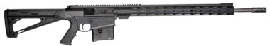 Great Lakes Firearms GL10LA7PRCSSBLK GLFA  7mm PRC 5+1 24" Stainless Threaded Barrel, Black Cerakote Picatinny Rail Aluminum Receiver, M-LOK Handguard, Hogue Fixed Black Synthetic Stock, Mil-Spec Grip