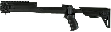 ATI Outdoors C2101210 Strikeforce  Black Flass Reinforced Polymer Fits Ruger Mini-14/30