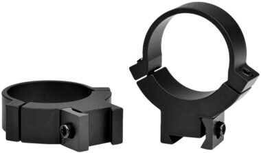 Warne 732M Rimfire 70/30 Horizontal Split Black Steel 30mm Tube High 3/8"/11mm Dovetail