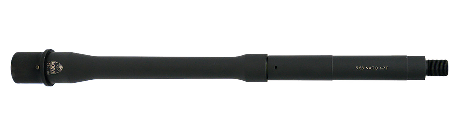 Faxon Firearms 15A57C125NMP-CL Duty Series 5.56 NATO 12.50" Black Chrome Mag Phosphate 4150 CMV Barrel