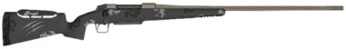 Fierce Firearms FRXP7MMBC20TP Twisted Rival XP 7mm BC 20" Tungsten Cerakote Fluted Threaded Barrel, Drilled & Tapped Stainless Steel Receiver, LR Negative Comb Phantom Camo Carbon Fiber Stock