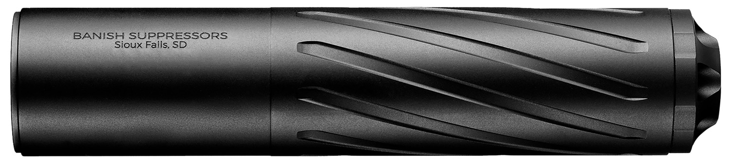 Banish(Silencer Central) 100000110948 Banish 30 308/7.62mm 1.5" Black Titanium 5/8"x24