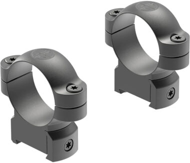 Leupold 177361 Ringmounts  Black Steel 30mm Tube Medium Fits CZ 550