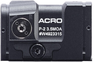 B&T Firearms AP-200691-39-QD Aimpoint ACRO P-2 Black 1x 3.5 MOA Red Dot Reticle Includes Black B&T 39mm Picatinny Mount