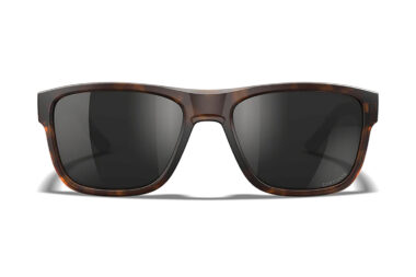 Wiley X AC6OVN15 Ovation Black Mirror Lens Polycarbonate Matte Tortoise Frame