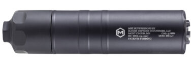 Maxim Defense MXM49752  MS-57 5.7x28mm 1.50" Black Titanium/Stainless Steel