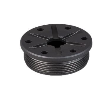 SilencerCo AC5126 Bravo Front Cap 9mm Fits Matte Black