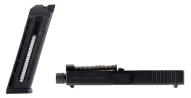 Tactical Solutions TSGCON19TE TSG-22 Conversion Kit Compatible w/Glock 19/23/32/38, 22LR Black 4.80" Steel Barrel, Includes Magazine