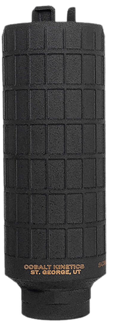 Cobalt Kinetics CKSCRAMBLERQDTI556 Scrambler QD Suppressor 5.56 NATO Titanium 1/2"x28