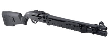 Langdon Tactical Tech LTT1301ZMBLK Beretta 1301 3" 7+1 18.50" Black Anodized Aluminum Receiver, Black Magpul Polymer Stock, Modified Magpul Zhukov Forend