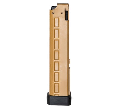 B&T Firearms BT-440245-CT Covert Slip-In 25rd 9mm Luger Fits B&T KH9 Coyote Tan