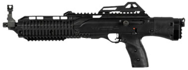 Hi-Point 4595P 4595P  45 ACP 9+1 14.95" Black Threaded Barrel, Black Powdercoat Polymer Receiver w/Picatinny Rail, Picatinny Rail Forend, No Brace, Rear Picatinny Rail, Black Plastic Grip