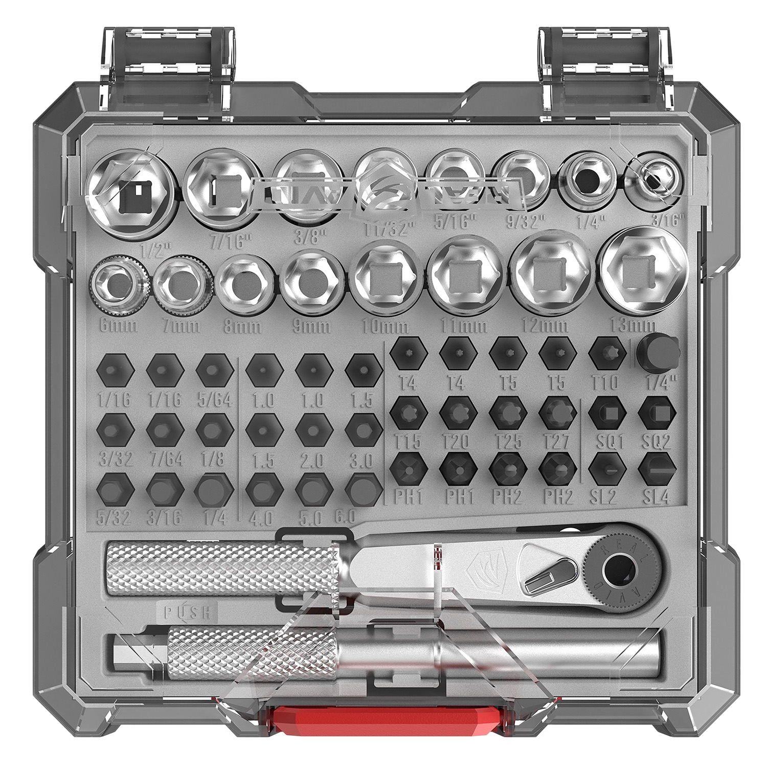 AVID AVX3SGBS52 X3 DRIVER SOCKET & GUNSMITHING 52