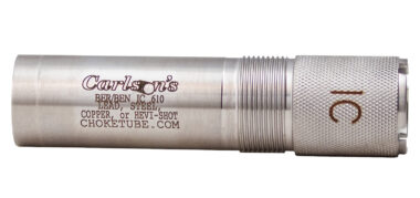 Carlson's Choke Tubes 15523  Sporting Clay Mobil 20 Gauge Improved Cylinder Stainless Steel